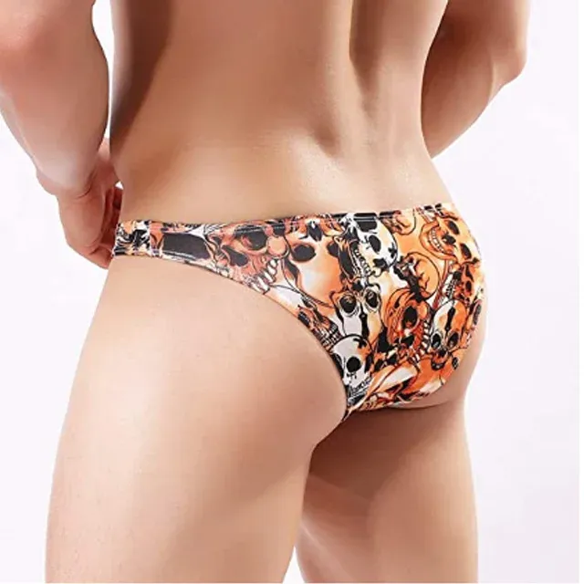 Cotton Printed Shorts Men'S Underwear Boxer Mid-Waist Breathable Under Wear Men Gift Boxed  Set Trunk Shorts-RANBAO