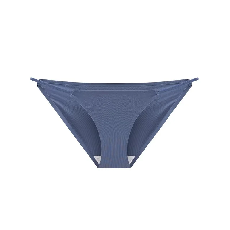 Women's Comfortable Panties Cotton Ladies Low Cut Everyday Underwear Soft ThinTriangle Bikini Sexy Underpants-RANBAO