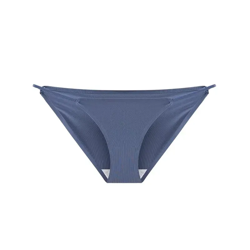 Women's Comfortable Panties Cotton Ladies Low Cut Everyday Underwear Soft ThinTriangle Bikini Sexy Underpants-RANBAO