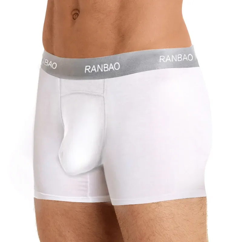 Wholesale Underwear Men Boxer Briefs Quality Men Brief Micromodal Mens Boxers-RANBAO