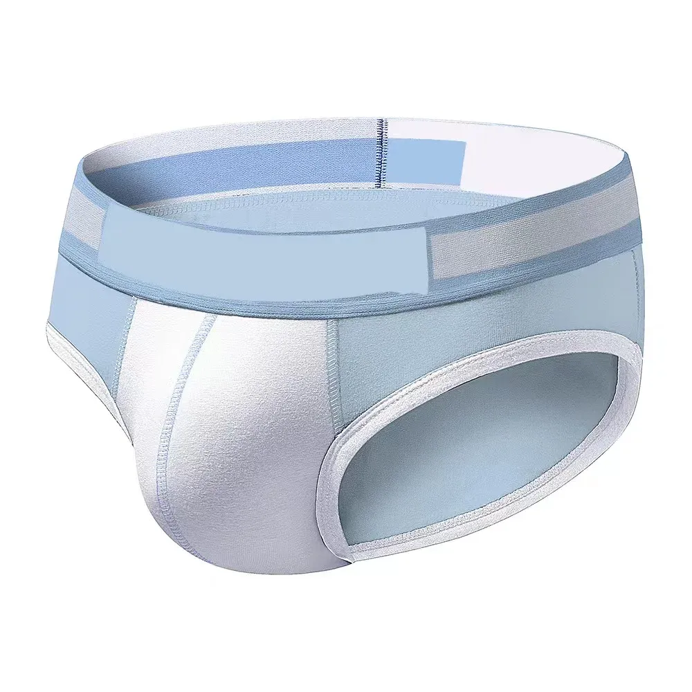 Best Quality Men's Briefs Mixed Colors Cotton Men's Underwear Low-rise Large Pouch Briefs for Men-RANBAO