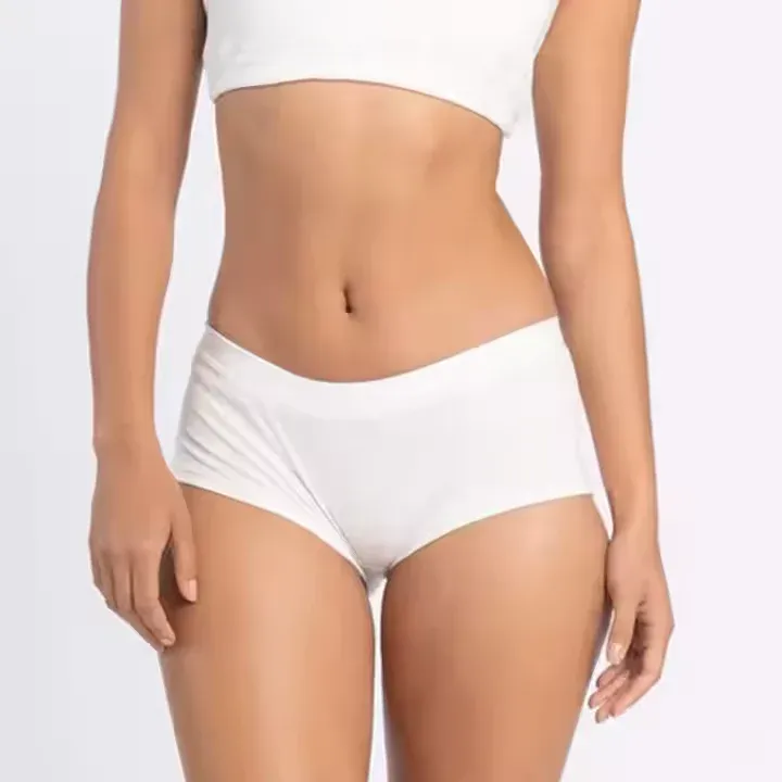 Custom Comfy  Luxuriously Sustainable  Women's Pima Cotton Ultra Bodyshorts Body legs Tagans-RANBAO