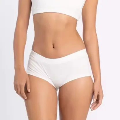 Custom Comfy  Luxuriously Sustainable  Women's Pima Cotton Ultra Bodyshorts Body legs Tagans-RANBAO