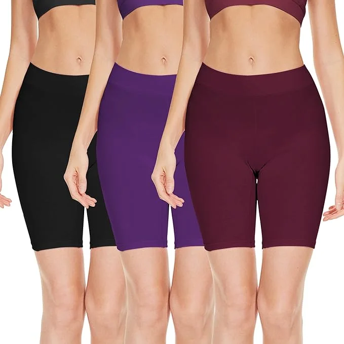 Customized Underwear Anti Chafing Panties Bike Cotton Women's Boxer Briefs Boy Shorts BoyShorts-RANBAO