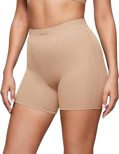 Customized Stretch Cotton Underwear High Waisted Panty Women's Boxer Boy Shorts Briefs-RANBAO