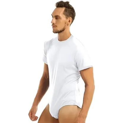 2025 New Style Design Sexy Mature Sports Underwear Men Custom Logo Underwear Bodysuit-RANBAO