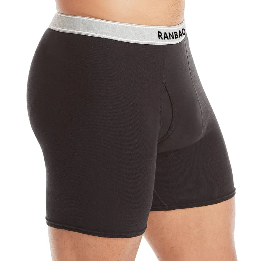 Custom High Quality Soft Breathable Moisture Assorted Large Boxer Brief-RANBAO