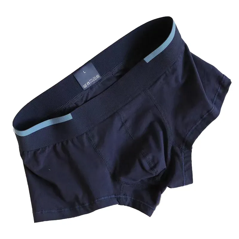 Popular Men Underwear Boxer Mid-rise Cotton Mens Underwear Custom Logo Mens Boxer Briefs-RANBAO