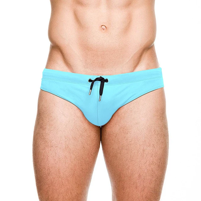 Ranbao Swimwear Brief Custom Sexy Bathing Suit Swimming Costume for Mens Male Men's Gay Swimsuit Sheer Clothes Swim Briefs Men-RANBAO