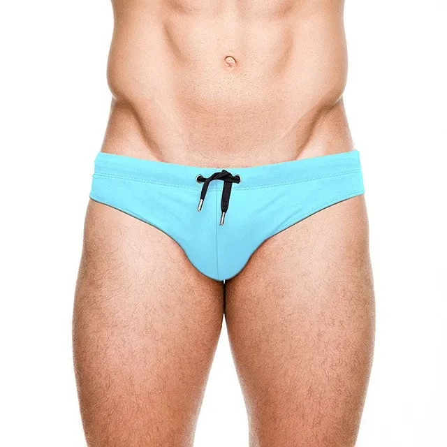 Ranbao Swimwear Brief Custom Sexy Bathing Suit Swimming Costume for Mens Male Men's Gay Swimsuit Sheer Clothes Swim Briefs Men-RANBAO