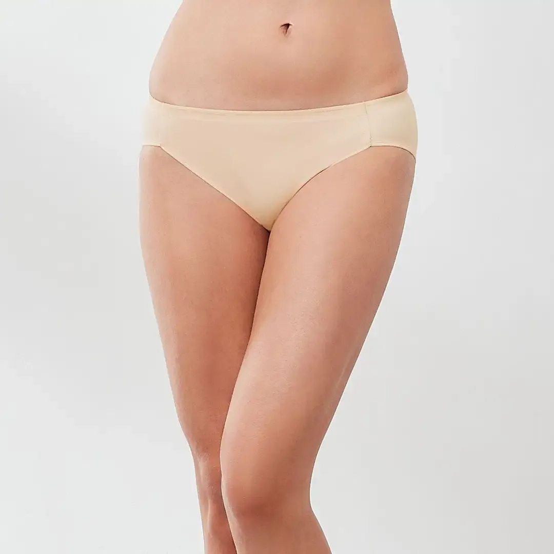 Solid High Cut Low-rise Breathable Classic Briefs Underwear Female Solid Pants Panty Panties Knickers Everyday Comfy Daily Wear-RANBAO