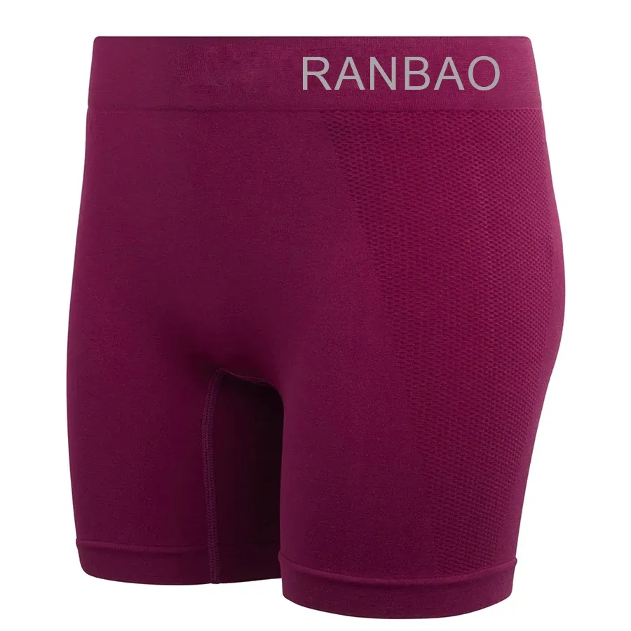 OEM Factory Custom 3XL Women Nylon Spandex Long Leg Boyshorts Panties With Comfortable+-RANBAO