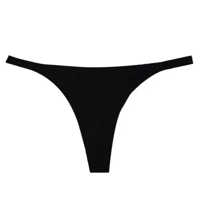 Venta Al Por Mayor Nuevo patron Vertical Personalizado De Cintura Baja Con Espalda En T Tanga Tanga Para Mujer-RANBAO