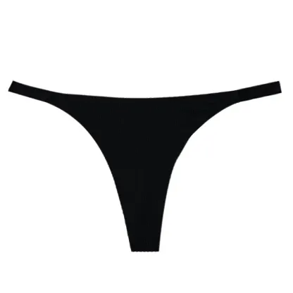 Venta Al Por Mayor Nuevo patron Vertical Personalizado De Cintura Baja Con Espalda En T Tanga Tanga Para Mujer-RANBAO