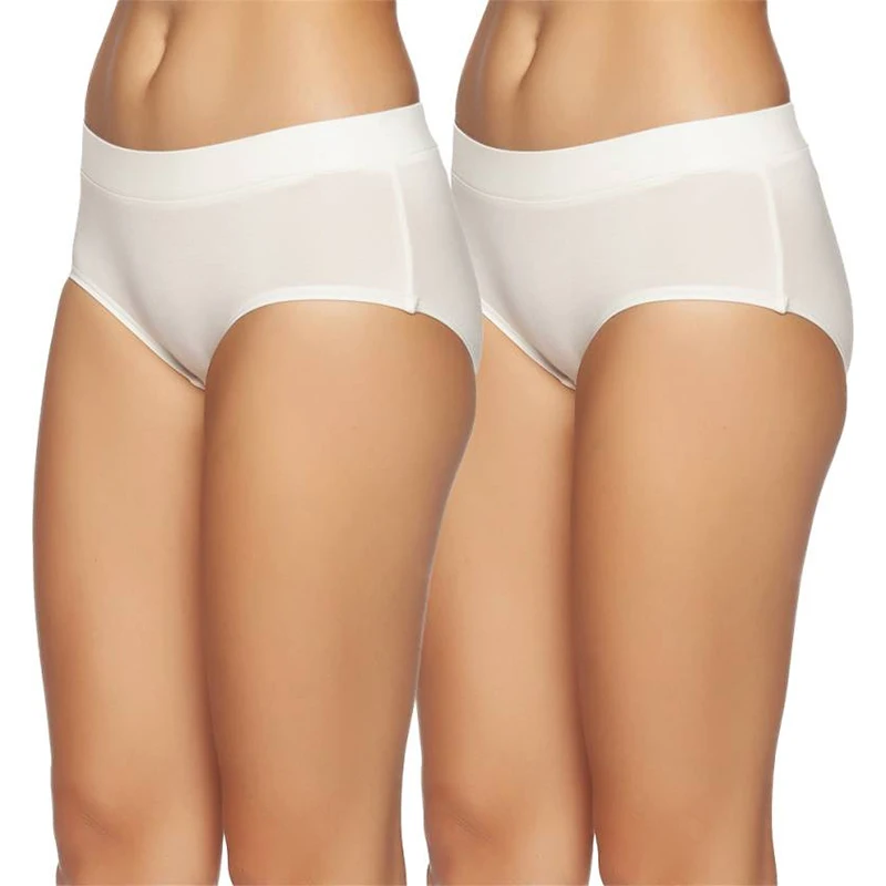 Custom High Quality Full Sustainable Micromodal Elastane Elastic Women Hipster Multicolor Panty-RANBAO