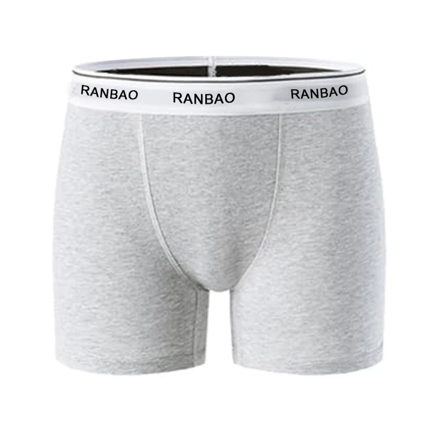 China Manufacturer Custom Cotton Moisture Wicking Underwear Anti Chafing Boy Shorts Panties Womens Boxer Briefs-RANBAO
