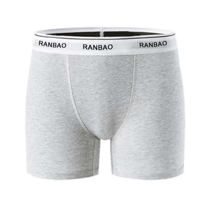 China Manufacturer Custom Cotton Moisture Wicking Underwear Anti Chafing Boy Shorts Panties Womens Boxer Briefs-RANBAO
