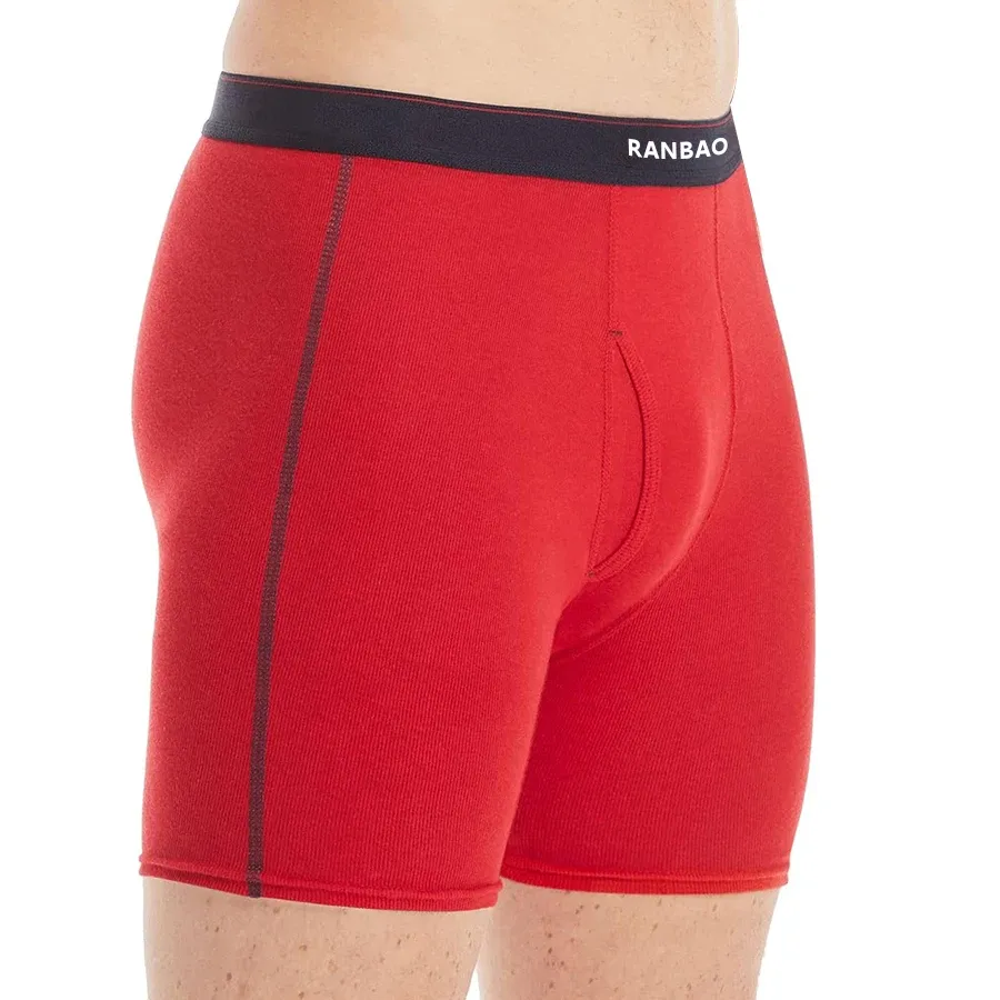 Custom High Quality Soft Breathable Moisture Assorted Large Boxer Brief-RANBAO
