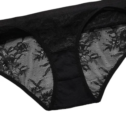 Women's Lace ultra Thin Transparent Comfortable Push-up Wirefree Bra Set Lingerie Set-RANBAO