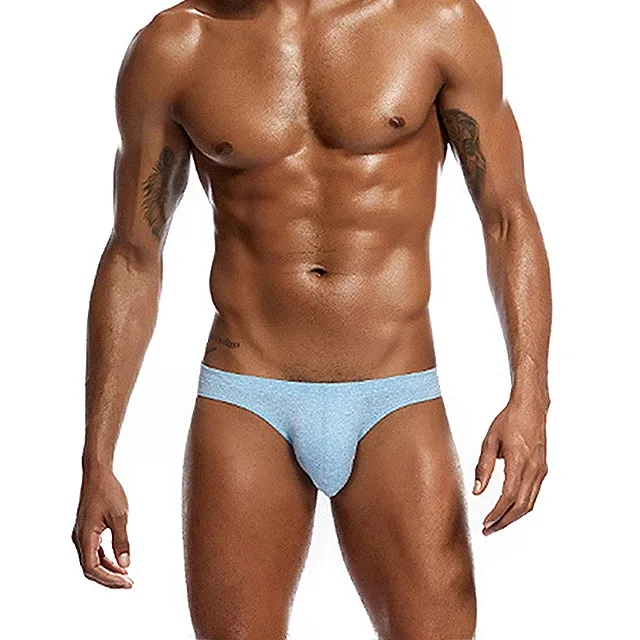 Manufacture Supply Soft Comfortable Breathable Men'S Briefs & Boxers Sexy Big Bulge Male Penis Underwear With Pouch-RANBAO