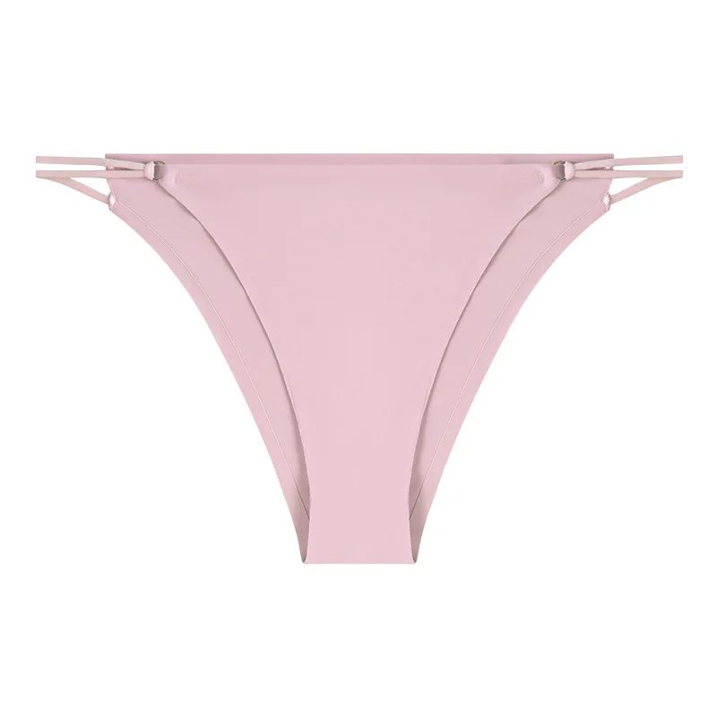 Seamless Thong Summer Cool Sports Fitness Comfortable Cotton Antibacterial Crotch String Underwear Yoga Women Modal Panties-RANBAO