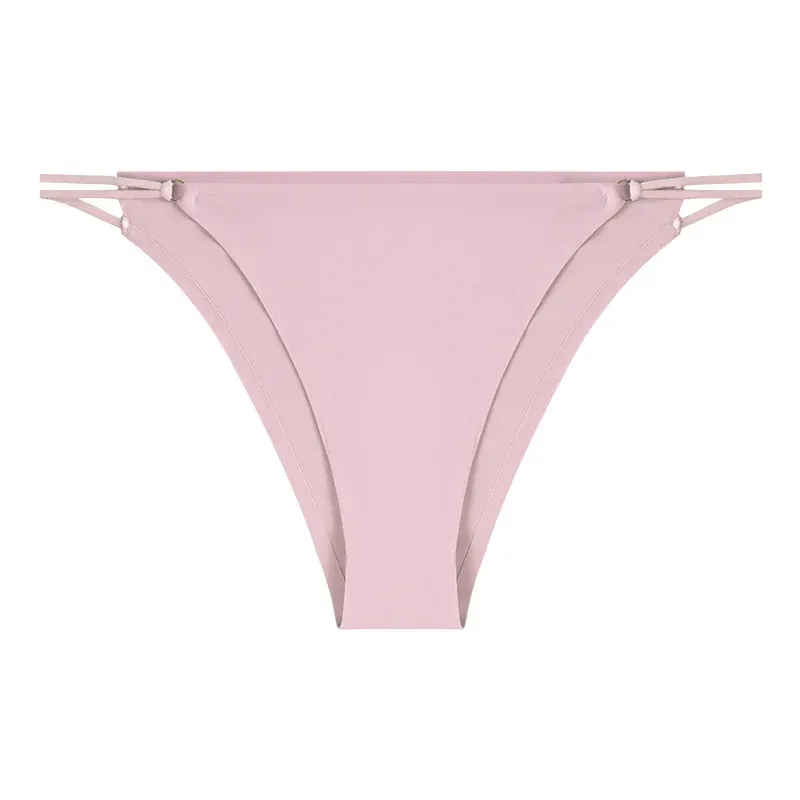 Seamless Thong Summer Cool Sports Fitness Comfortable Cotton Antibacterial Crotch String Underwear Yoga Women Modal Panties-RANBAO