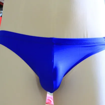 In Stock Men's Trendy Swim Trunks Waterproof Adjustable Waist Mantel Buckle Quick Dry Plus Size Bikinis for Beach Wear-RANBAO