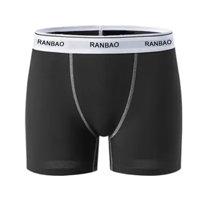 China Manufacturer Custom Cotton Moisture Wicking Underwear Anti Chafing Boy Shorts Panties Womens Boxer Briefs-RANBAO