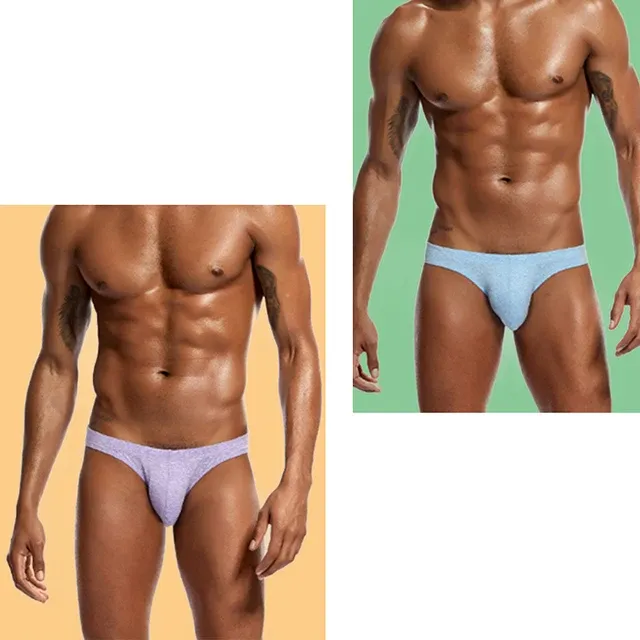 Manufacture Supply Soft Comfortable Breathable Men'S Briefs & Boxers Sexy Big Bulge Male Penis Underwear With Pouch-RANBAO