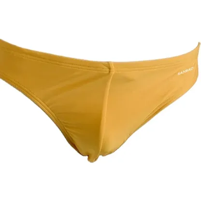 Customized Service Wholesale Men Breathable Quick Drying Nylon Material Underwear for Men'S Swimming Briefs-RANBAO
