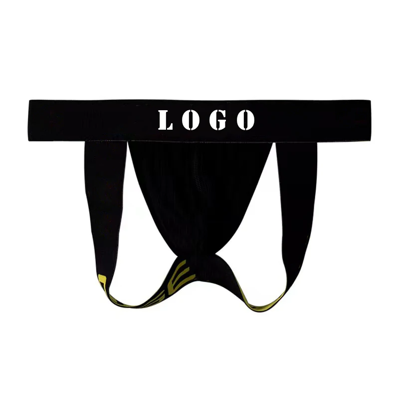 Wholesale Fashion Cotton Gay Men Sexy Man's Underwear Thong Men Jockstrap Quick Dry Thongs and G Strings U Pouch-RANBAO