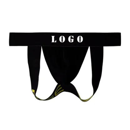 Wholesale Fashion Cotton Gay Men Sexy Man's Underwear Thong Men Jockstrap Quick Dry Thongs and G Strings U Pouch-RANBAO