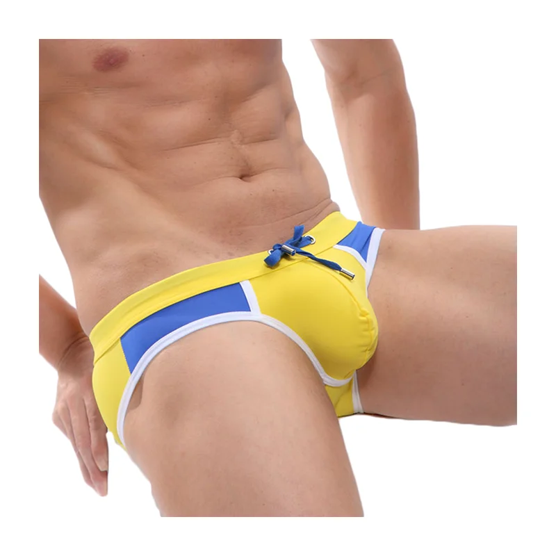 Just Arrivals String Swimsuit for Men Mixed Colors Mens Bikini Premium Men's Low Rise Beach Shorts-RANBAO