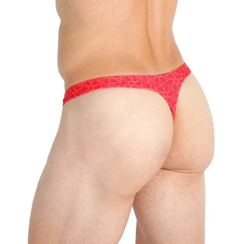 Wholesale Hot Sexy Men Underwear Men Fancy Underwear Brave Person Men Breathable Soft Underwear Thongs-RANBAO