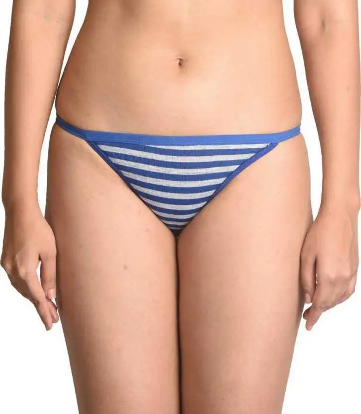 Lady's Hipster Thong Tangas Women's Panties Bikini Stripes Briefs for Female Women's Sexy Underwear Lingerie Knickers Tanga-RANBAO