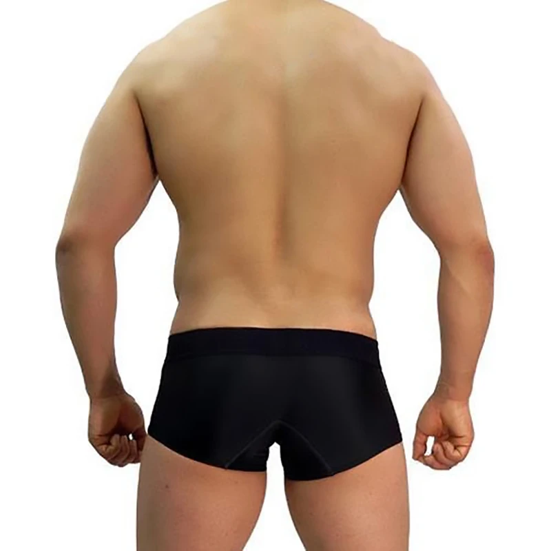 Men's Lingerie Panties Mens Trunk Modal Men Boxer Brief Underwear Briefs Custom-RANBAO