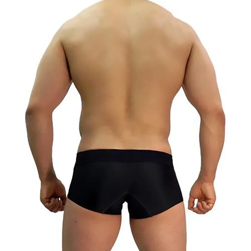 Men's Lingerie Panties Mens Trunk Modal Men Boxer Brief Underwear Briefs Custom-RANBAO