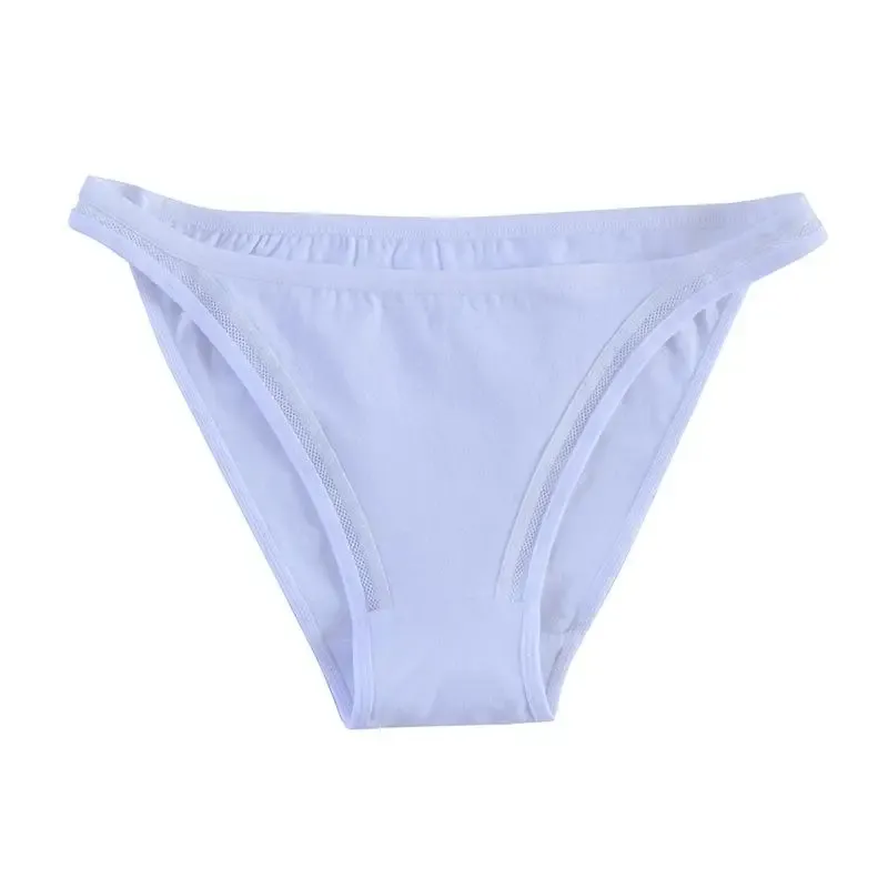 Tangas Panty Women's Low Waist Solid Sexy Undies Briefs for Female Women's Underwear Lingerie Knickers Everyday Daily Wear-RANBAO