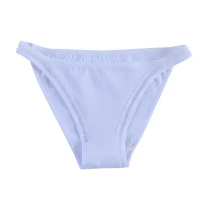 Tangas Panty Women's Low Waist Solid Sexy Undies Briefs for Female Women's Underwear Lingerie Knickers Everyday Daily Wear-RANBAO