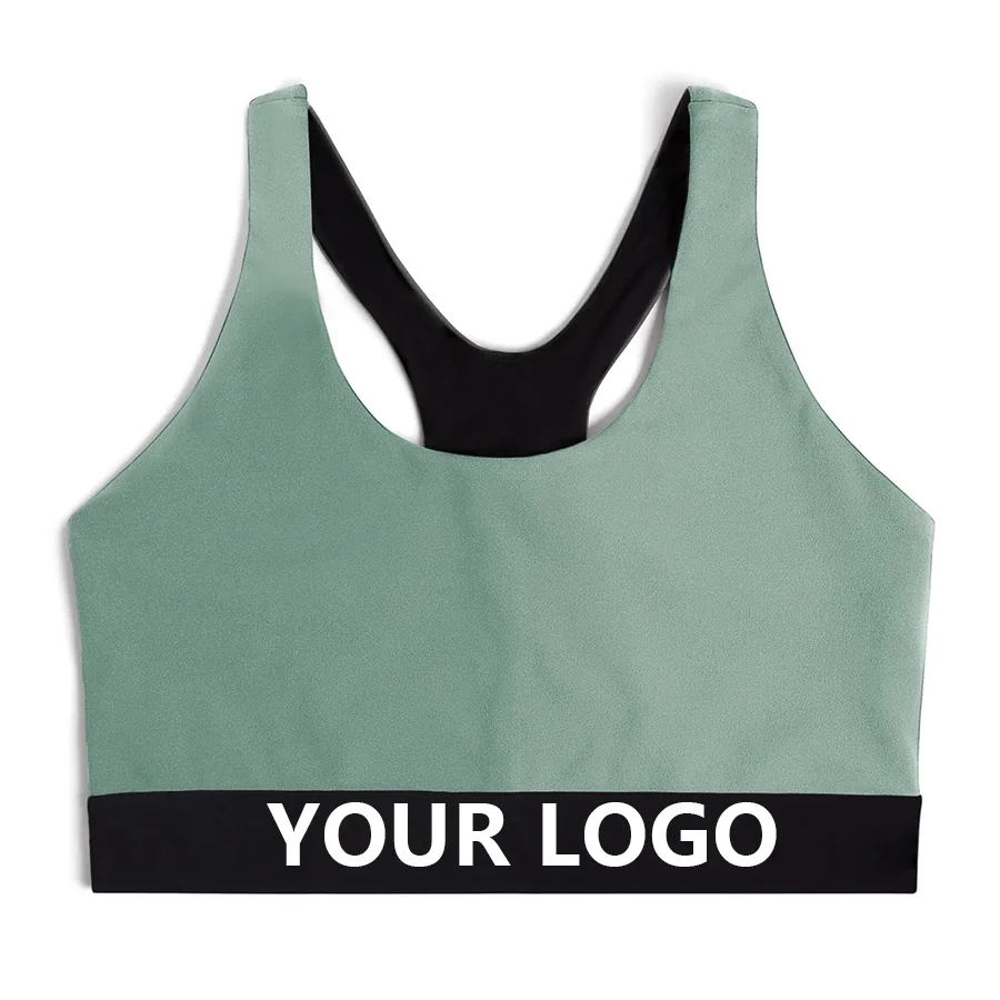 Super Perfect Stretch Elastic Sports Bra Moisture Wicking Microfiber Soft Plush Hand-Feel Flexibility Everyday Plus Size Line-RANBAO