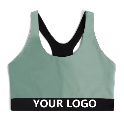 Super Perfect Stretch Elastic Sports Bra Moisture Wicking Microfiber Soft Plush Hand-Feel Flexibility Everyday Plus Size Line-RANBAO