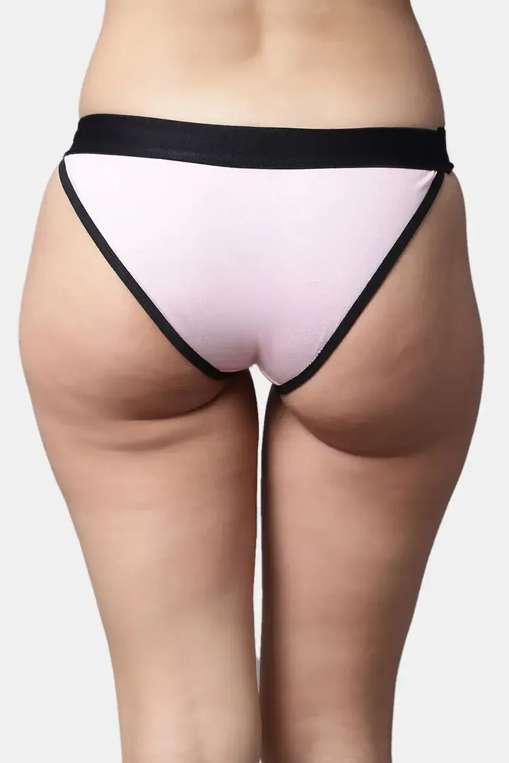 Lady's Cotton Low Rise Thong Tangas Women's Panties Bikini Solid Briefs for Female Women's Sexy Underwear Lingerie Knickers-RANBAO