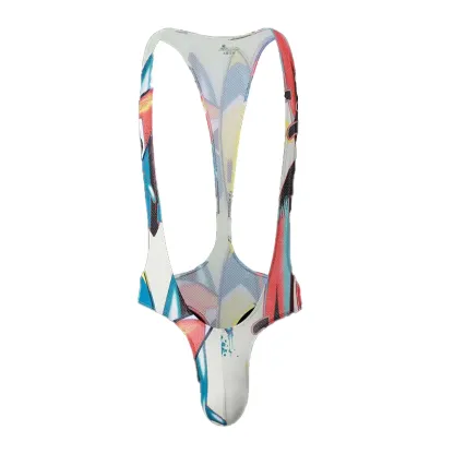 Top Selling Mens Bodysuits Dressy Gay Cute Mens Sexy Bodysuits Print Patterns Bodysuits Plus Size-RANBAO