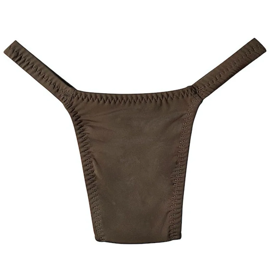 Custom Breathable Anti-bacterial Cotton Wider Front Panel Low Waist Girls Women Tucking Gaff Thong-RANBAO