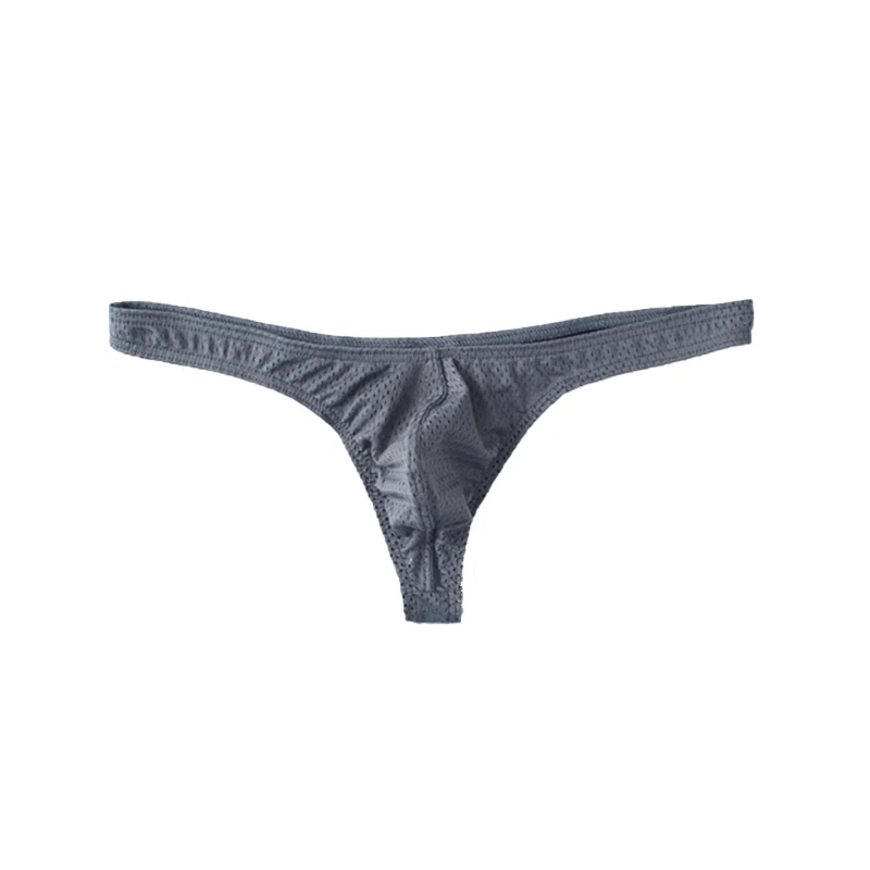 G-string Panties Cotton Underwear Men Sexy Panties Women Underpants Thongs Solid Color Briefs OEM Service-RANBAO