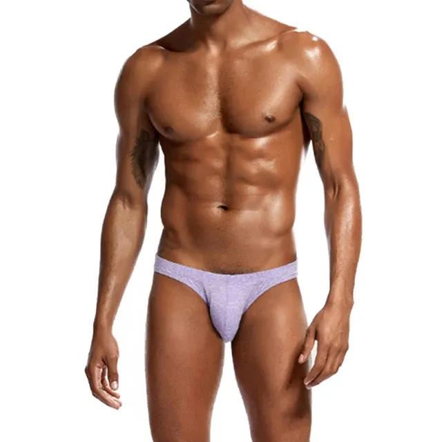 Manufacture Supply Soft Comfortable Breathable Men'S Briefs & Boxers Sexy Big Bulge Male Penis Underwear With Pouch-RANBAO