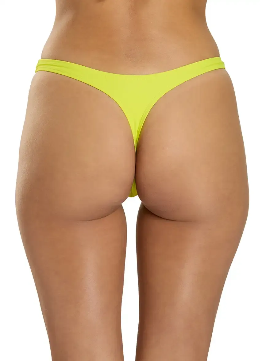 Swim Bottom Thong Women's Bikini Underwear Sexy Panties Stretch Breathable Briefs Solid Panty Knickers G-string Thongs-RANBAO