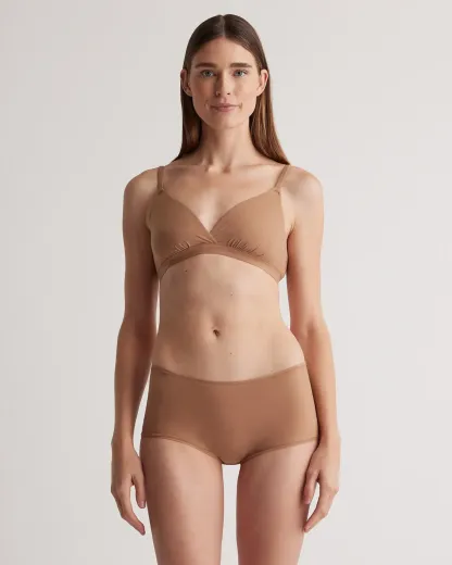 OEKO-TEX Standard 100 High Quality Second Skin Ultimate Crossover Bralette Made in China-RANBAO