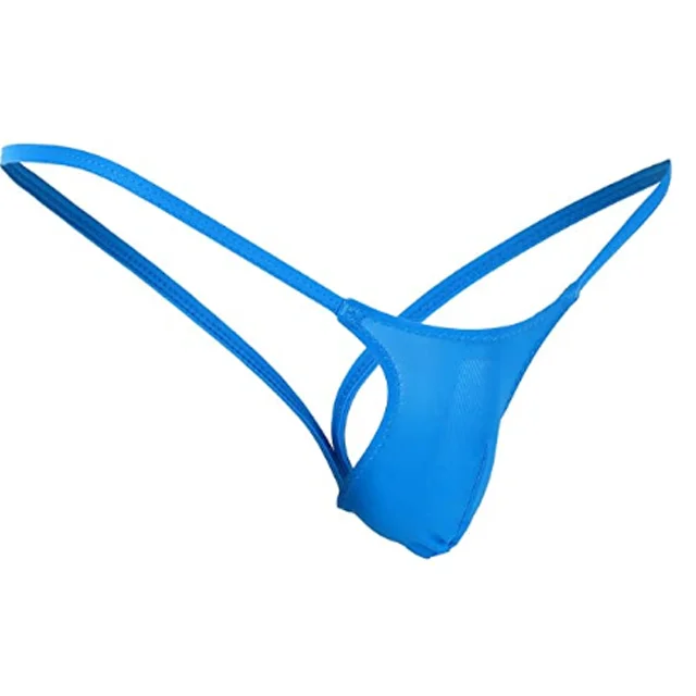 OEM Design Men's Briefs&Boxers Night Underwear Low-waist Cooling Breathable Mesh Thongs in Stock Men Underwear Jock Strap-RANBAO