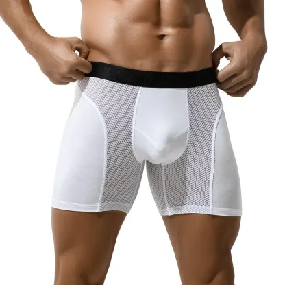 95%Cotton and 5%Elastic Fabric Cotton Stretch Classic Fit Boxer Underwear Garments Stock Lot Boxers-RANBAO